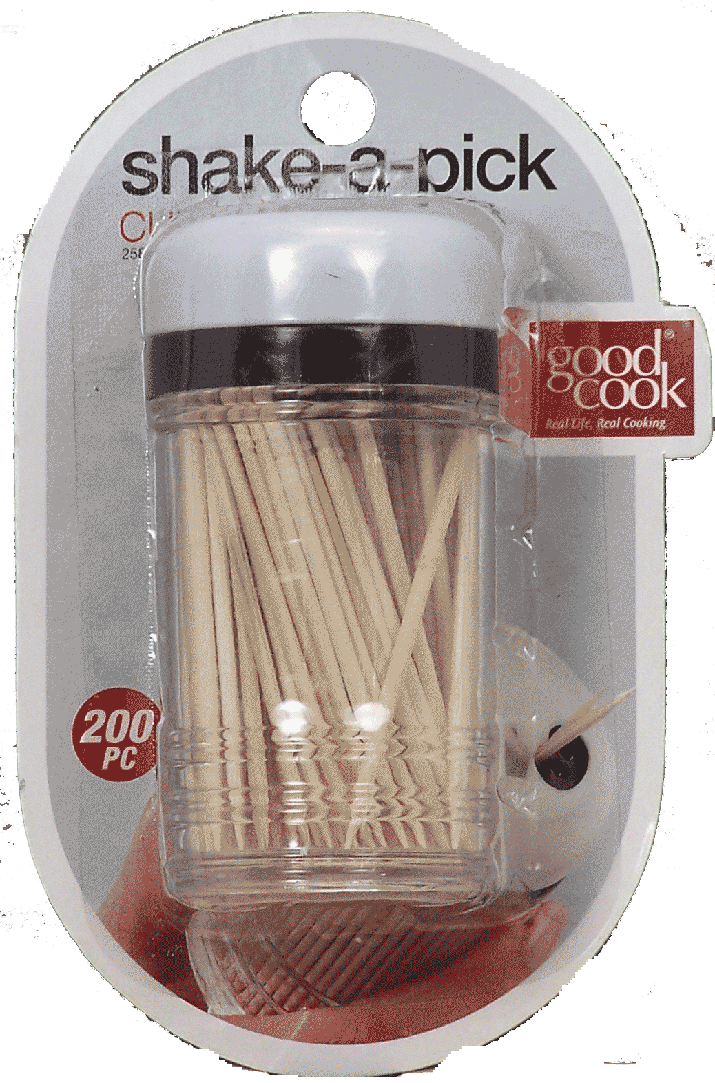 Good Cook  toothpick holder /dispenser and 200 toothpicks Full-Size Picture